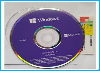32 / 64 DVDS de Windows 10 de los pedazos, ganan la caja del OEM de 10 profesionales inglesa/francés/italiano