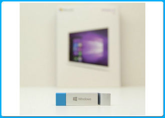 Favorable software de Microsoft Windows 10, favorable instalación al por menor del pedazo USB de la caja 64 de Windows 10