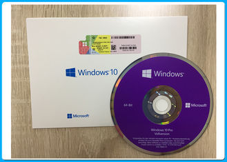 Favorable DVD alemán del PEDAZO del OEM 64 de la lengua Windows10 con original del paquete del COA