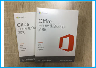 Favorables hogar de Microsoft Office 2016 auténticos y llave electrónica/PKC/versión al por menor del producto del negocio