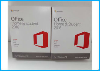 Microsoft Office licencia casera y del estudiante de 2016 sin DVD dentro, retailbox 2016 del HS de la oficina