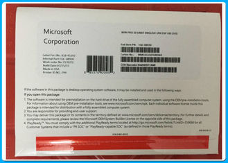 Favorable DVD del OEM del profesional 64bit de Microsoft Windows 10 ULTRAVIOLETA antis falsos antis dominantes originales