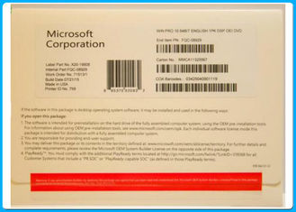 paquete global Microsoft Windows del OEM 10 versiones completas de la favorable del software del OEM del producto lengua multi de la llave