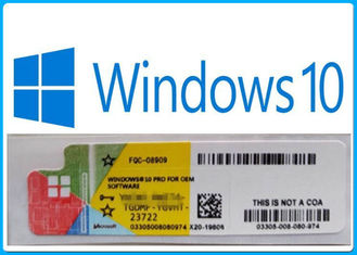 Llave del producto del OEM del software/de Windows 10 de Microsoft Windows 10 en línea de la activación del 100% favorable